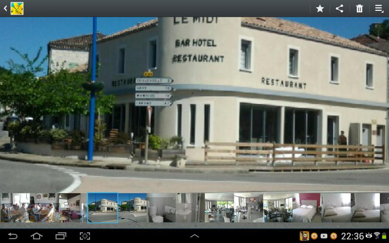 Hotel Le Midi Montaigu-de-Quercy Luaran gambar